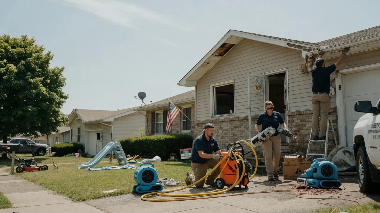 Water Damage Restoration in Bellefontaine, OH near me